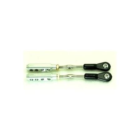 Secraft kit per sistema Pull-Pull con tensionatore e uniball 3mm - Argento